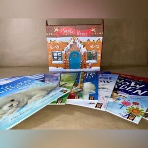 Santa’s House 15 book set by Little Tiger Press - original msrp was nearly $135